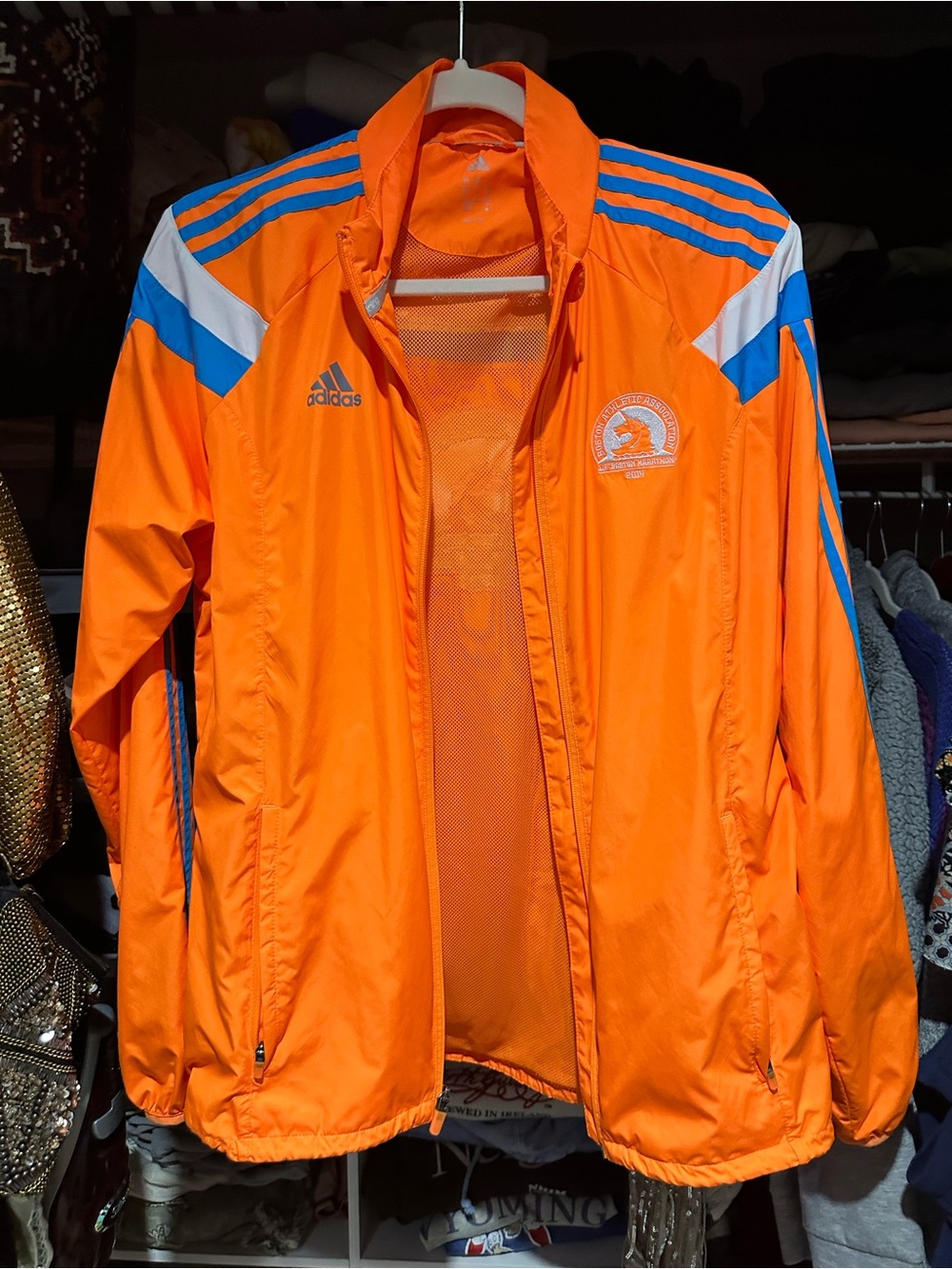 OFFICIAL 118th Boston Marathon 2014 Adidas Jacket